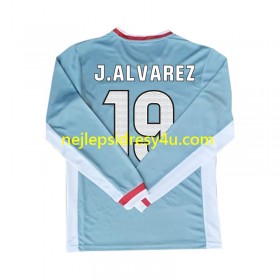Fotbalový Dres Atlético Madrid Julian Alvarez 19 Venkovní 2024/25 Dlouhý Rukáv